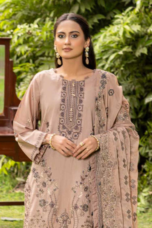 Picture of Shaista - SML 50 Mehrunisa Embroidered Lawn Collection - Available at Raja Sahib