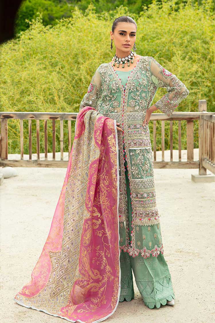 Picture of Maryam Hussain - MLF23 07 Dastaan Marwa 4 Piece Festive Collection - Available at Raja Sahib