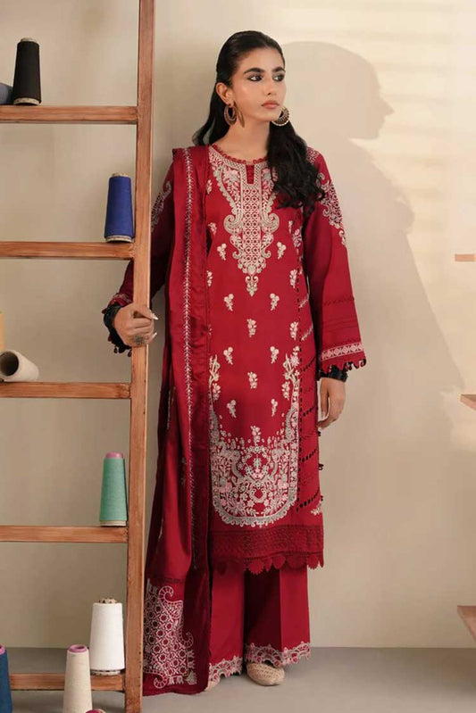 Picture of Aabyaan - Ismat (AW 02) Miraal Embroidered Linen Collection - Available at Raja Sahib