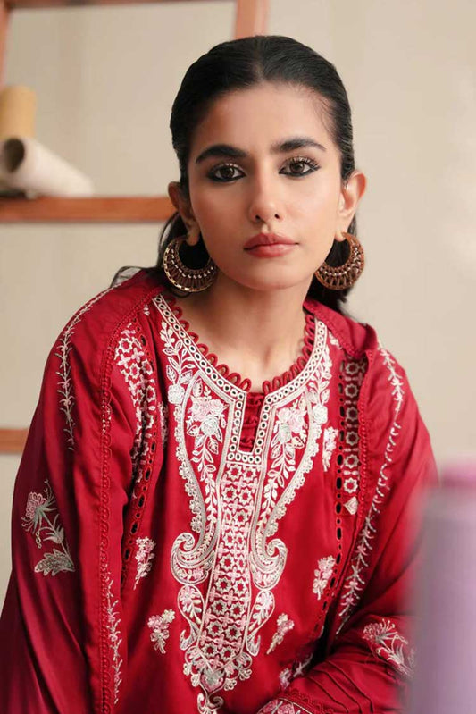 Picture of Aabyaan - Ismat (AW 02) Miraal Embroidered Linen Collection - Available at Raja Sahib