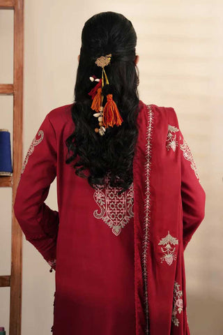 Picture of Aabyaan - Ismat (AW 02) Miraal Embroidered Linen Collection - Available at Raja Sahib