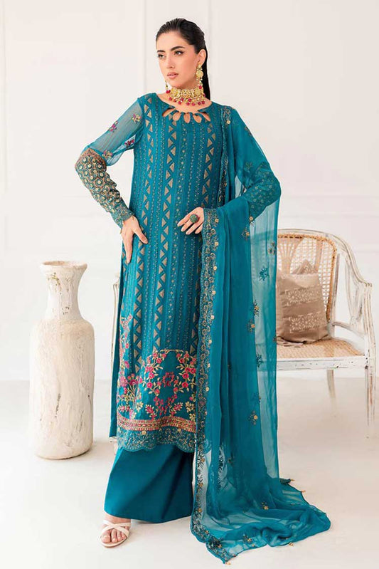 Picture of Charizma - CZP 23 04 Zarposh Embroidered Chiffon Collection Vol 1 - Available at Raja Sahib