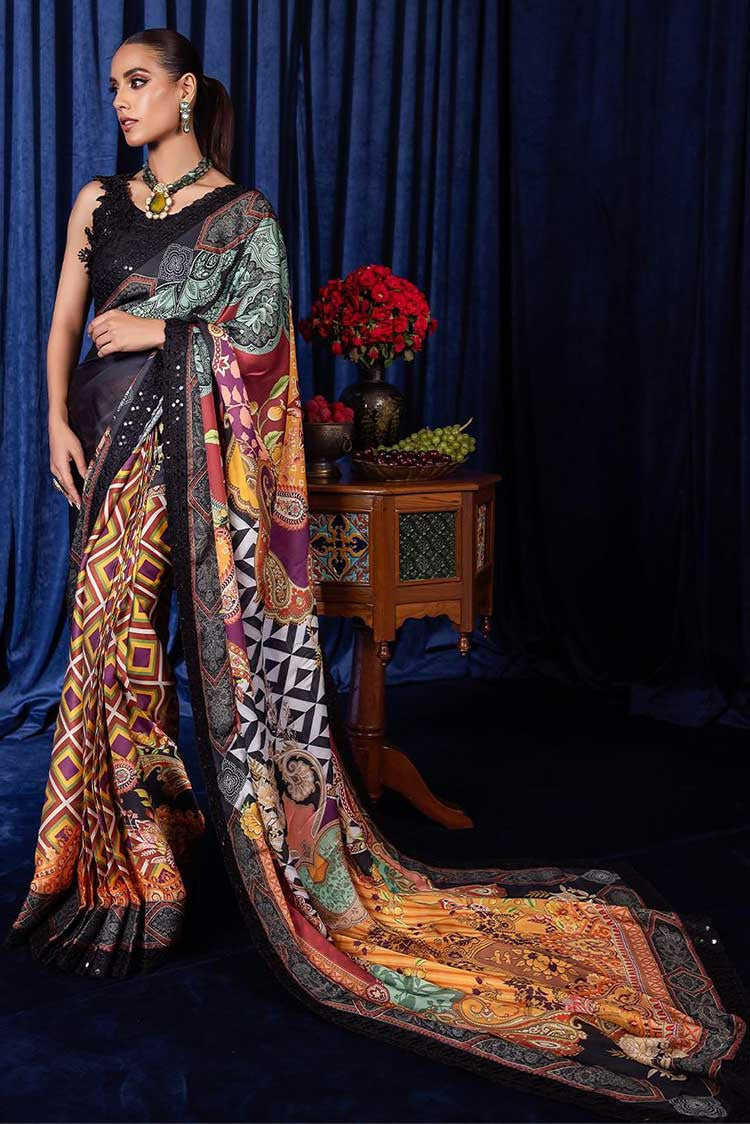 Picture of Asim Jofa - AJBK 09 Bekhudi Luxury Chiffon Collection - Available at Raja Sahib