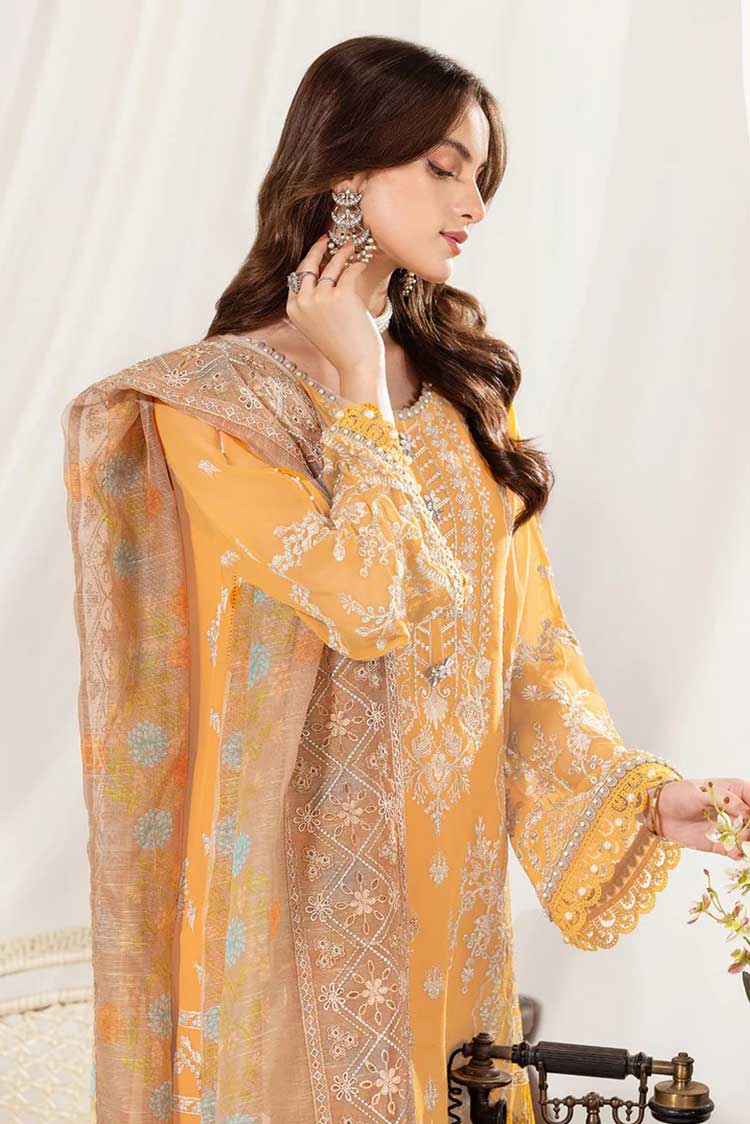 Picture of Alizeh - 04 Zayur Dhaagay Festive Embroidered Chiffon Collection Vol 3 - Available at Raja Sahib