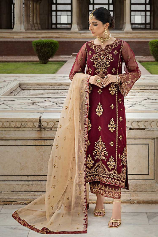 Picture of Zainab Chottani - 01 Jahanara Tahra Luxury Festive Collection - Available at Raja Sahib