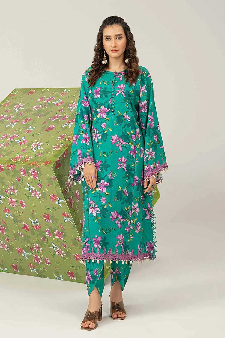 Picture of Maria B - MB-US23-207-A (2 PC) M Basics Khaddar Winter Edition - Available at Raja Sahib