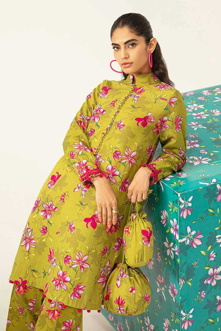 Picture of Maria B - MB-US23-207-B (2 PC) M Basics Khaddar Winter Edition - Available at Raja Sahib