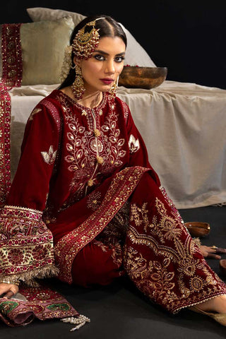 NS 98 Zahara Maya Exclusive Embroidered Velvet Collection
