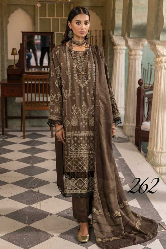 Picture of Shaista - Design 262 Luxury Embroidered Viscose Collection - Available at Raja Sahib