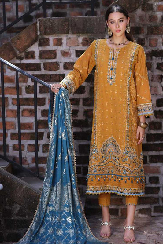 Picture of Noor by Saadia Asad - Design 04 Noor Luxury Winter Shawl Collection - Available at Raja Sahib