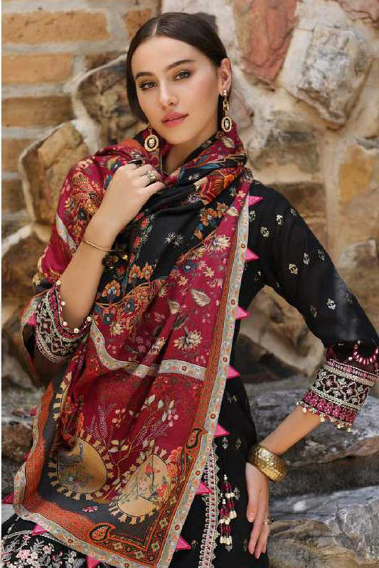 Picture of Noor by Saadia Asad - Design 09 Noor Luxury Winter Shawl Collection - Available at Raja Sahib