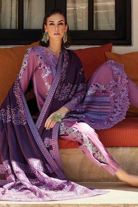 Picture of Mushq - MNW 03 Nour Moroccan Dream Sateen Shawl Collection - Available at Raja Sahib