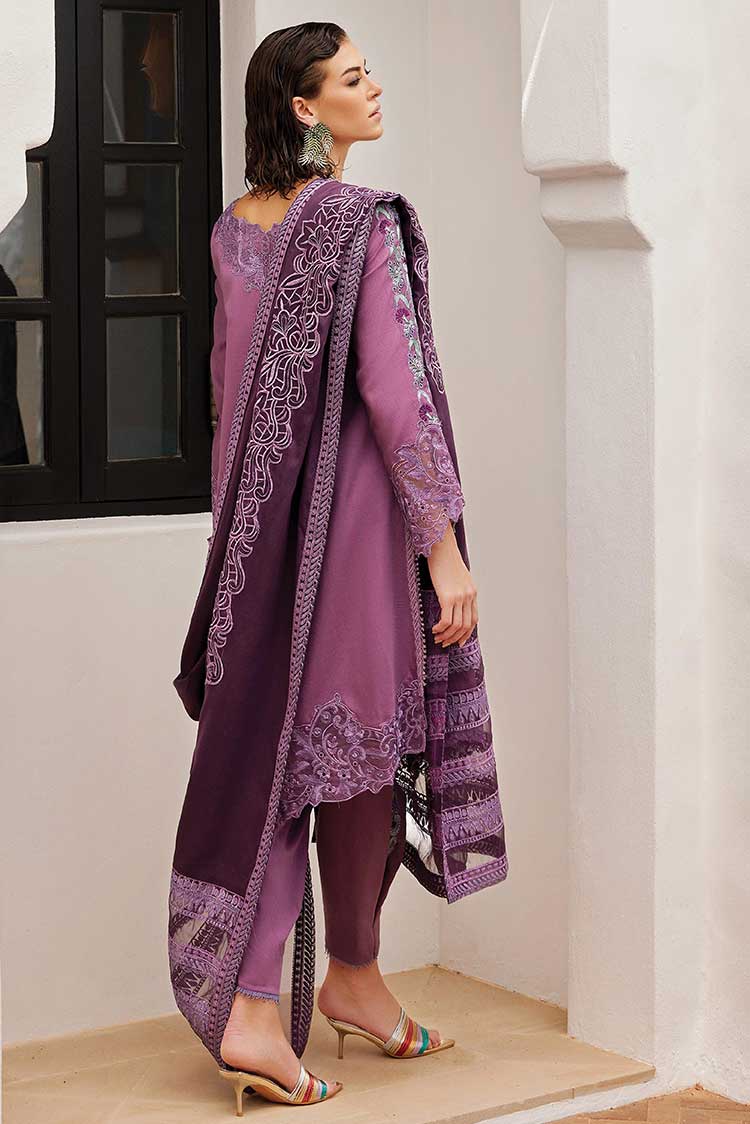 Picture of Mushq - MNW 03 Nour Moroccan Dream Sateen Shawl Collection - Available at Raja Sahib