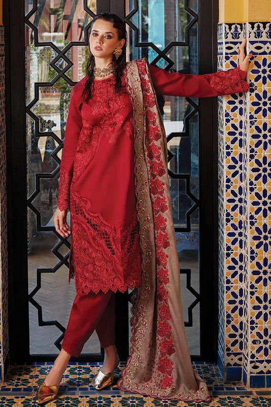 Picture of Mushq - MNW 04 Naima Moroccan Dream Sateen Shawl Collection - Available at Raja Sahib