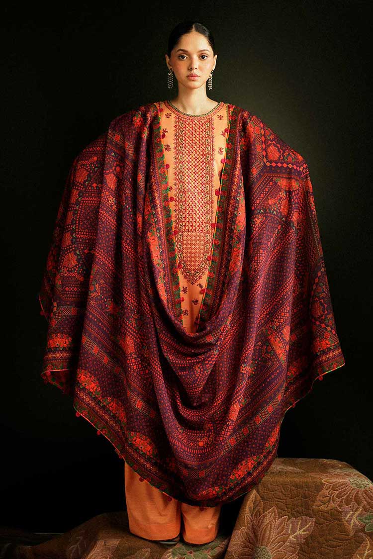 Picture of Hussain Rehar - 06 Sunrise Winter Shawl Collection - Available at Raja Sahib