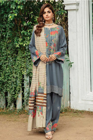 MSK3 06 Masakali Embroidered Peach Leather Collection Vol 1