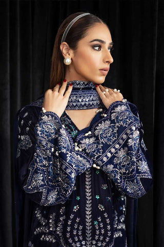 NS 105 Maya Exclusive Embroidered & Embellished Velvet Collection