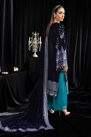 Picture of Nureh - NS 105 Maya Exclusive Embroidered & Embellished Velvet Collection - Available at Raja Sahib