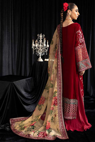 NS 106 Maya Exclusive Embroidered & Embellished Velvet Collection