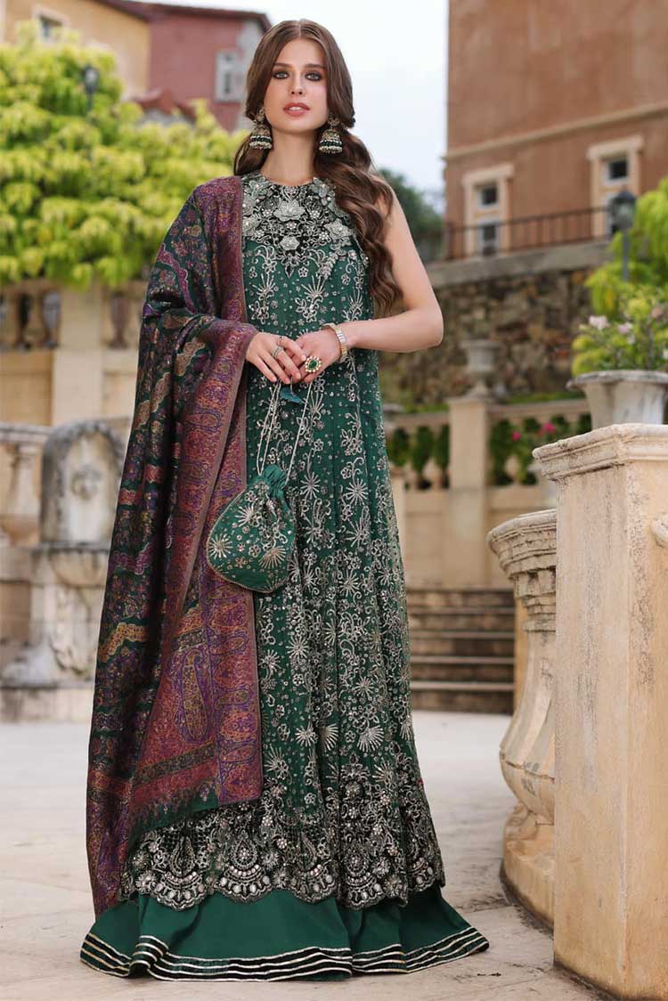 Picture of Noor by Saadia Asad - Design 01 Noor Kaani Handmade Wedding Collection - Available at Raja Sahib