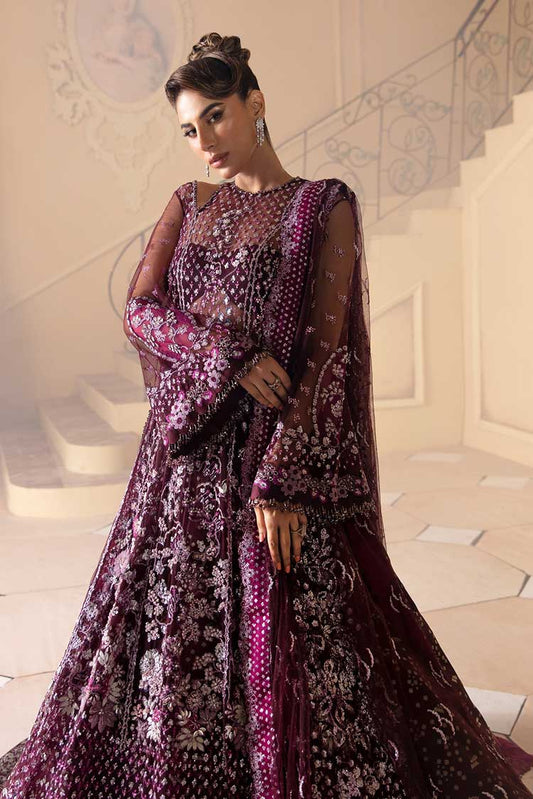 Picture of Republic Womenswear - D6 (Vin Rouge) Joie De Vivre Wedding Collection - Available at Raja Sahib