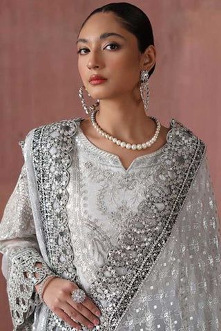 QFD 0053 The Dye Story Naqsh Embroidered Chiffon Wedding Collection