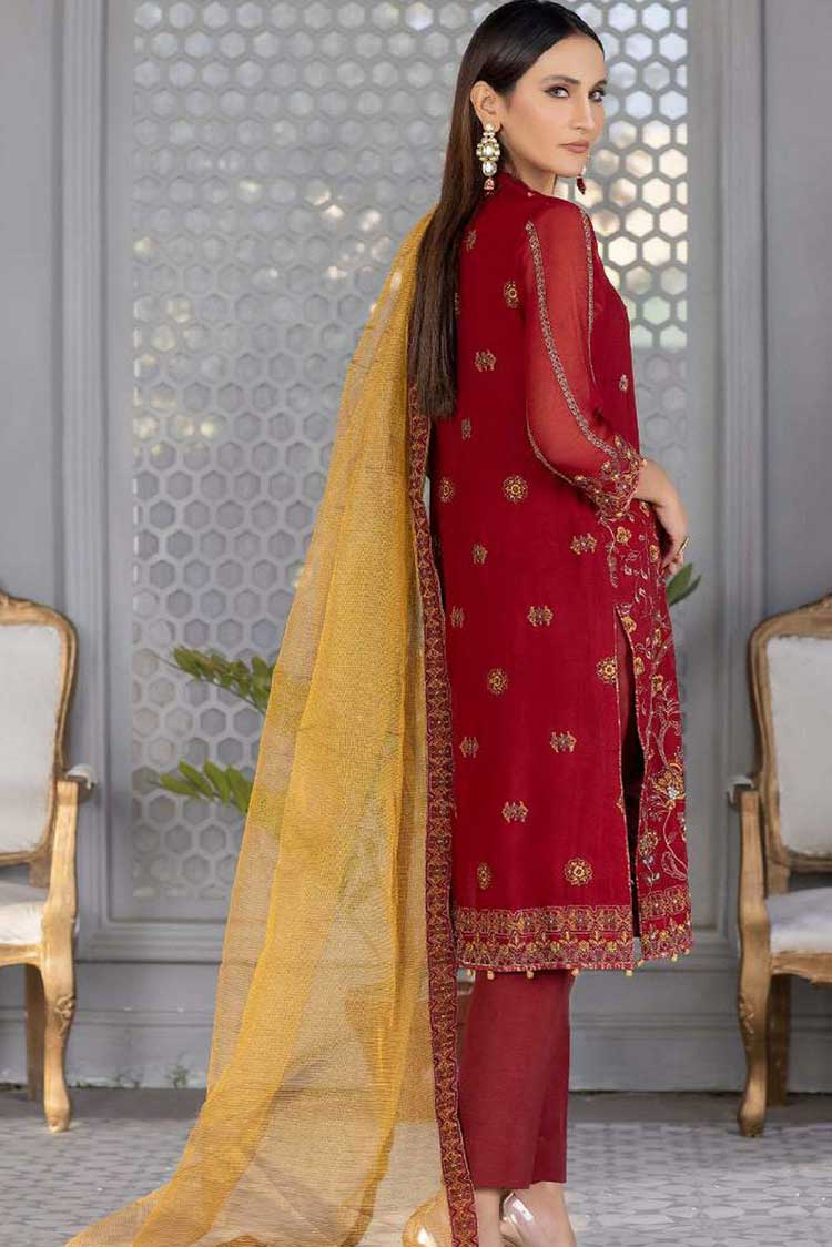 Picture of Aayra - D 04 Chiffon Embellished Collection - Available at Raja Sahib