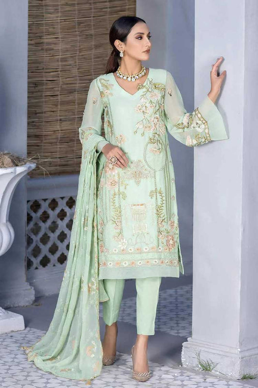 Picture of Aayra - D 05 Chiffon Embellished Collection - Available at Raja Sahib