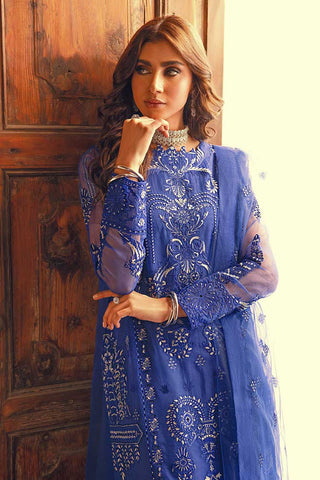 Nautical Blue (MS23 548) Khoobsurat Luxury Embroidered Collection