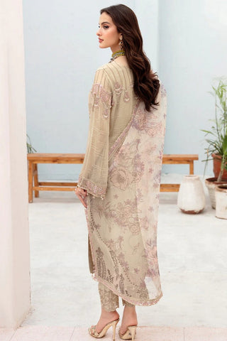 Picture of Ramsha - A 701 Chevron Chiffon Collection Vol 7 - Available at Raja Sahib