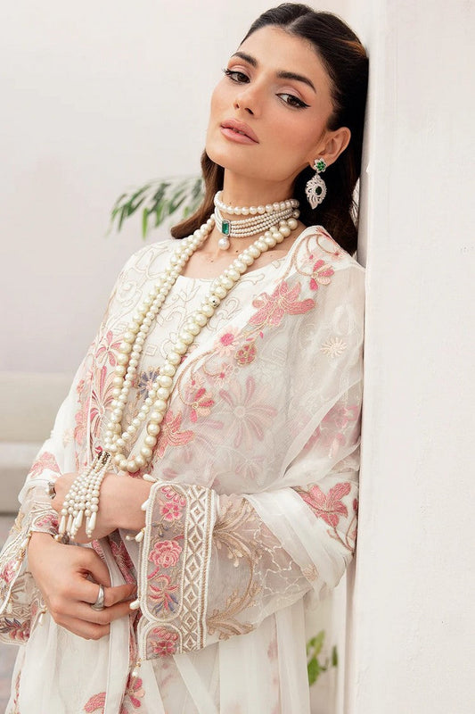 Picture of Ramsha - A 705 Chevron Chiffon Collection Vol 7 - Available at Raja Sahib