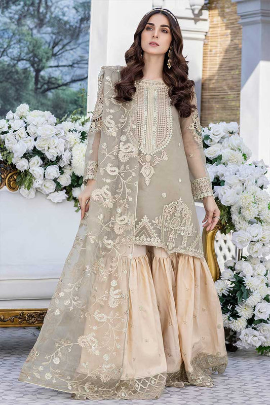 Picture of Meem - D 02 Dreams Amor Organza Handwork Collection - Available at Raja Sahib