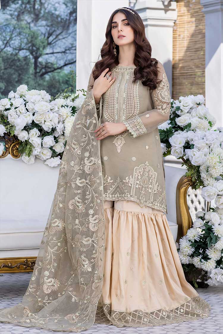 Picture of Meem - D 02 Dreams Amor Organza Handwork Collection - Available at Raja Sahib