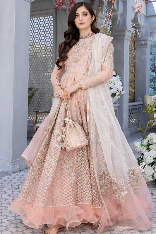 Picture of Meem - D 04 Spirituality Amor Organza Handwork Collection - Available at Raja Sahib