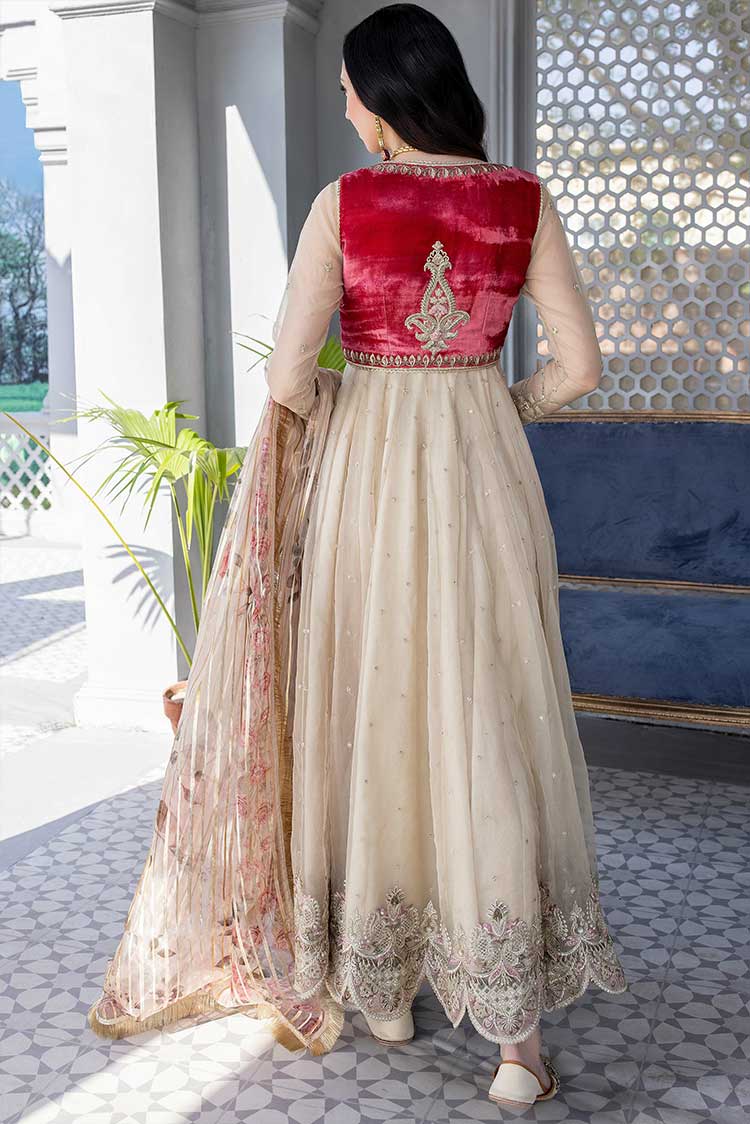 Picture of Meem - D 08 Nature Amor Organza Handwork Collection - Available at Raja Sahib