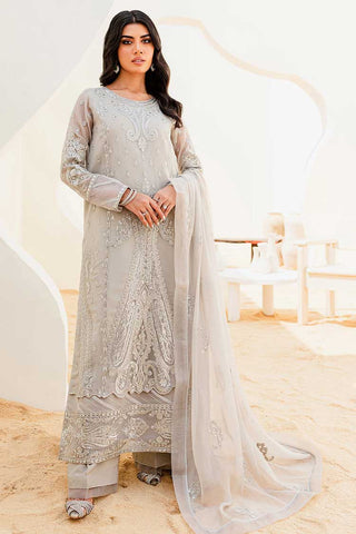 Barely Blue (QS23-504) Sejal Luxury Chiffon Collection