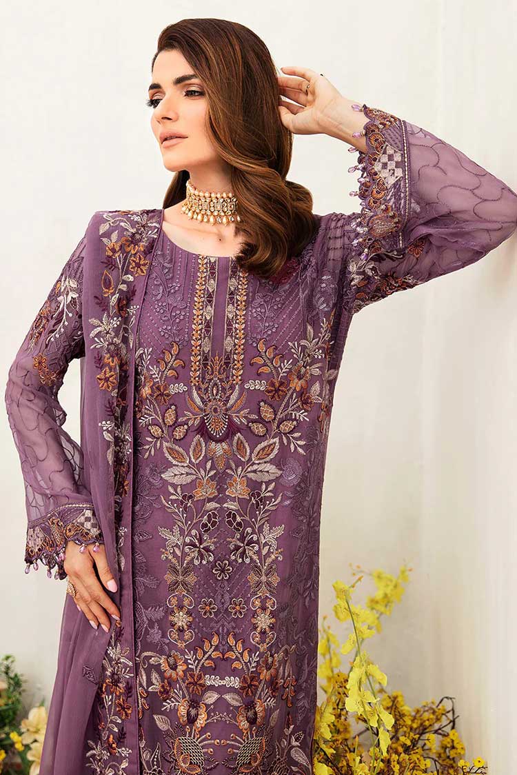 Picture of Ramsha - F 2404 Chiffon Collection Vol 24 - Available at Raja Sahib