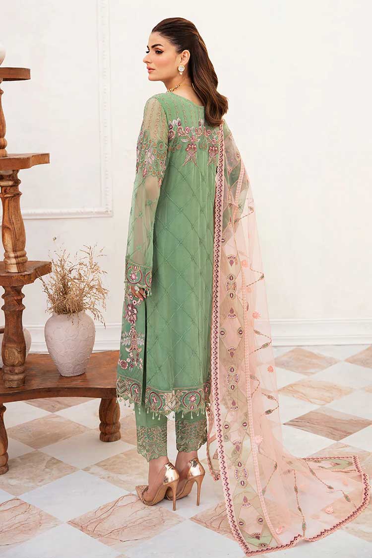 Picture of Ramsha - F 2406 Chiffon Collection Vol 24 - Available at Raja Sahib