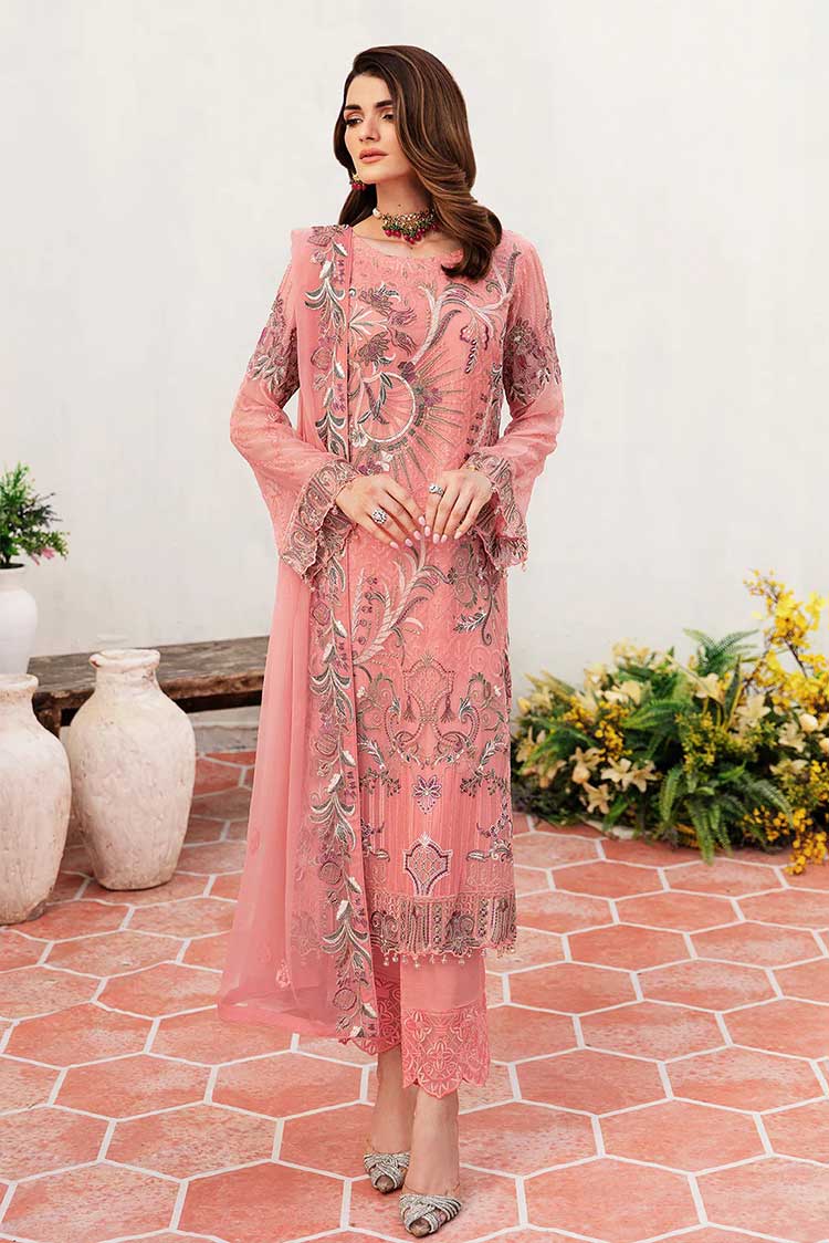 Picture of Ramsha - F 2411 Chiffon Collection Vol 24 - Available at Raja Sahib