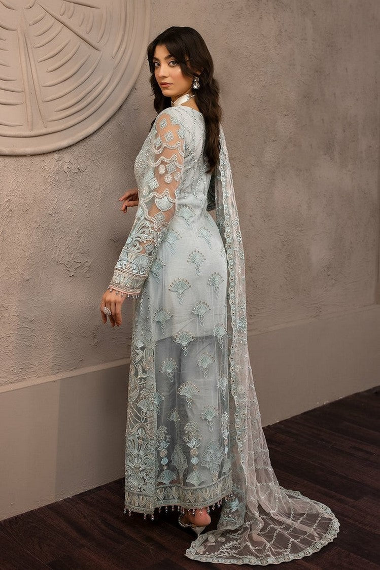 Picture of Flossie - AV 103 Crystalline Avalanche Luxury Chiffon Collection - Available at Raja Sahib