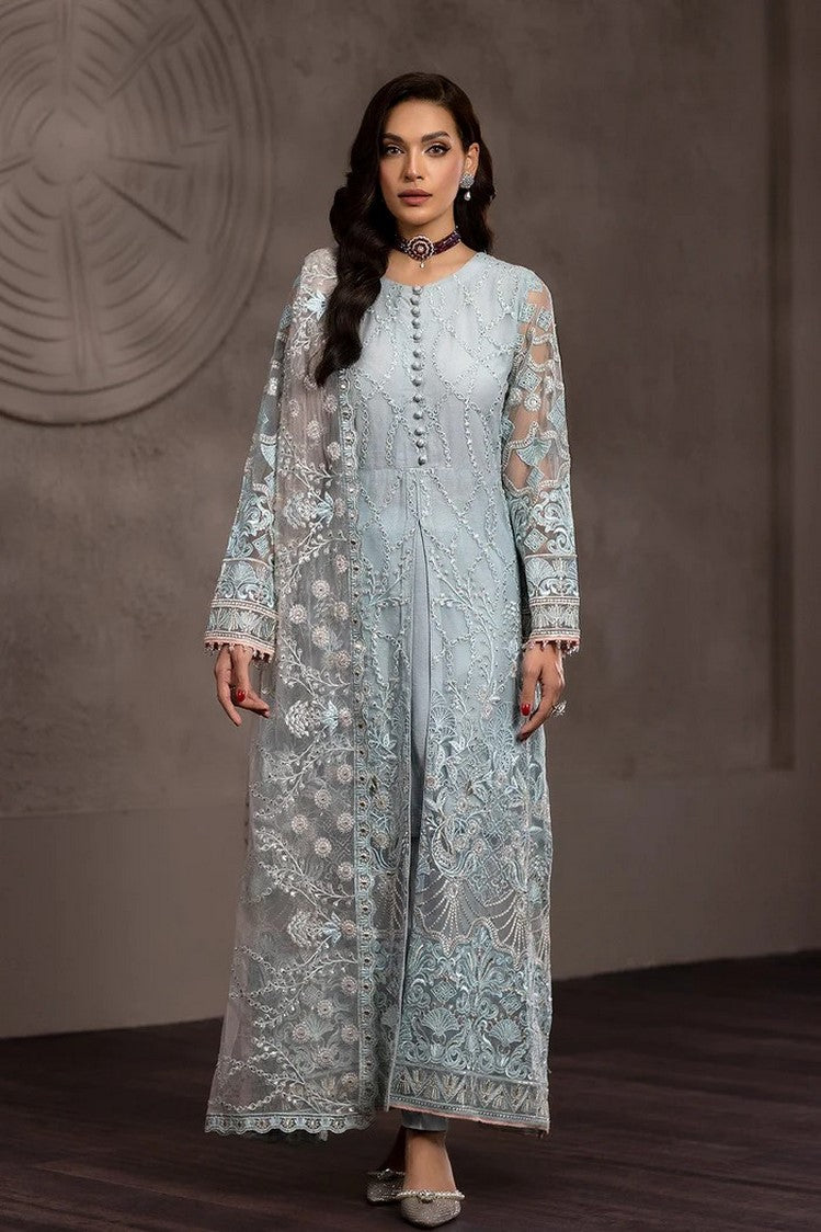 Picture of Flossie - AV 103 Crystalline Avalanche Luxury Chiffon Collection - Available at Raja Sahib