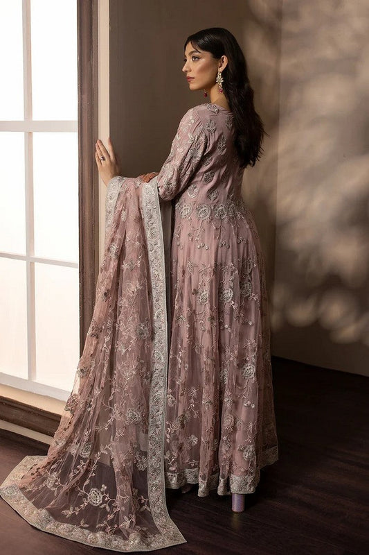 Picture of Flossie - AV 104 Blush Frost Avalanche Luxury Chiffon Collection - Available at Raja Sahib