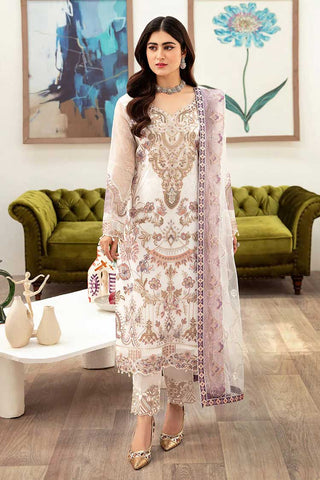 M 1002 Minhal Embroidered Collection Vol 10