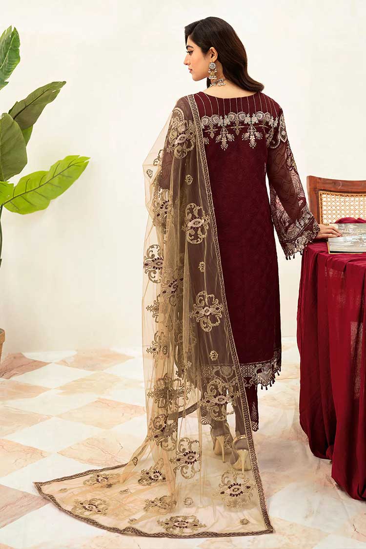 Picture of Ramsha - M 1003 Minhal Embroidered Collection Vol 10 - Available at Raja Sahib