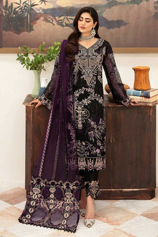 Picture of Ramsha - M 1006 Minhal Embroidered Collection Vol 10 - Available at Raja Sahib