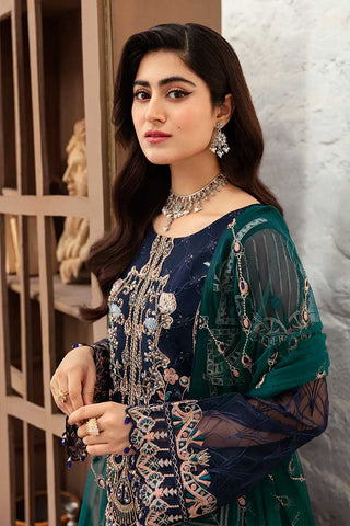 M 1009 Minhal Embroidered Collection Vol 10