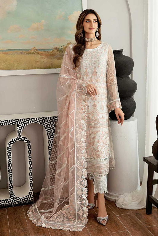 Picture of Ramsha - D 1103 Rangoon Chiffon Collection Vol 11 - Available at Raja Sahib