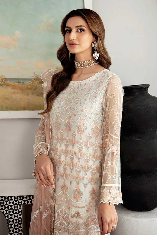 Picture of Ramsha - D 1103 Rangoon Chiffon Collection Vol 11 - Available at Raja Sahib