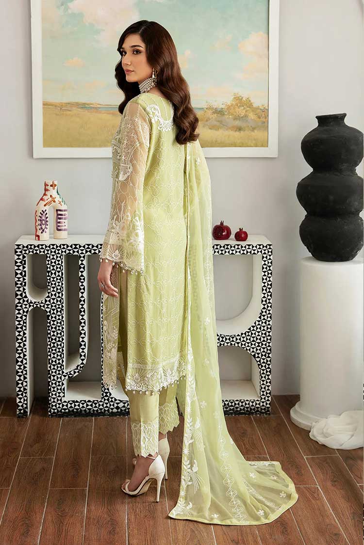 Picture of Ramsha - D 1105 Rangoon Chiffon Collection Vol 11 - Available at Raja Sahib