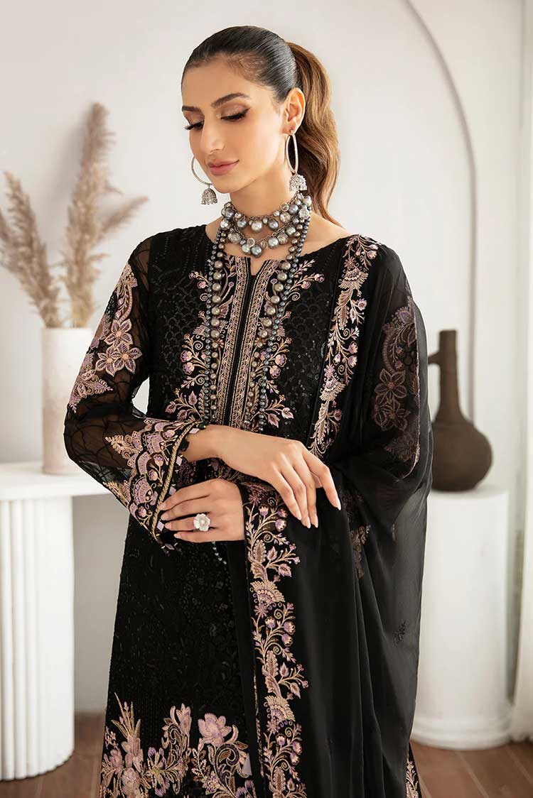 Picture of Ramsha - D 1106 Rangoon Chiffon Collection Vol 11 - Available at Raja Sahib